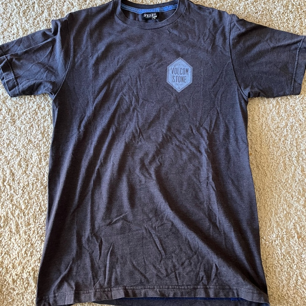 Volcom Men's Charcoal Tee